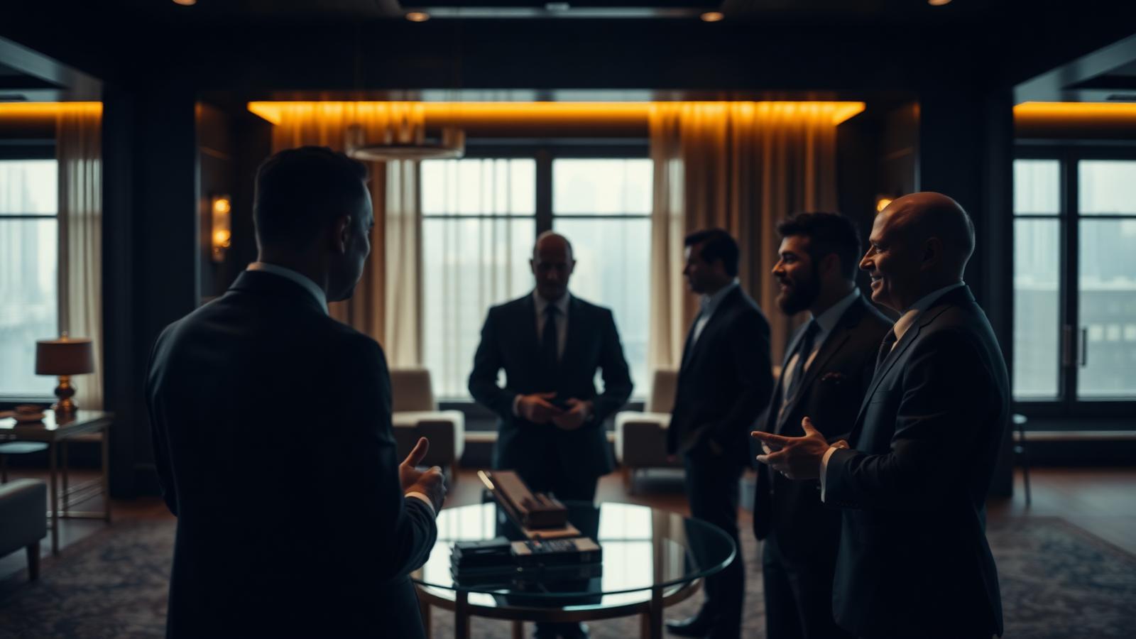 Black Water — encontros estratégicos em ambiente premium
